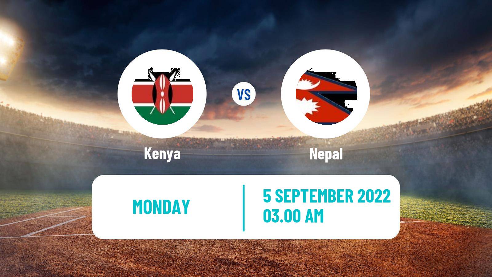 Cricket One Day International Kenya - Nepal