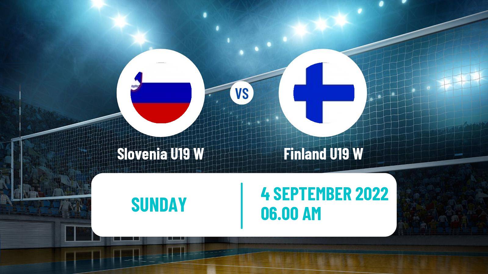 Volleyball European Championship U19 Volleyball Women Slovenia U19 W - Finland U19 W