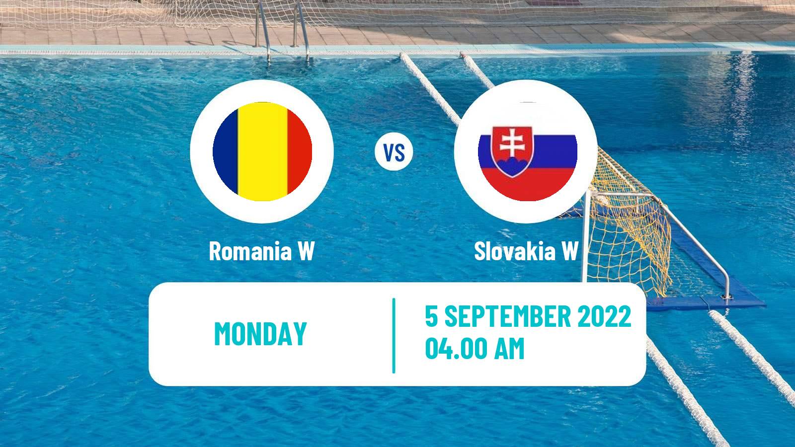 Water polo European Championship Water Polo Women Romania W - Slovakia W