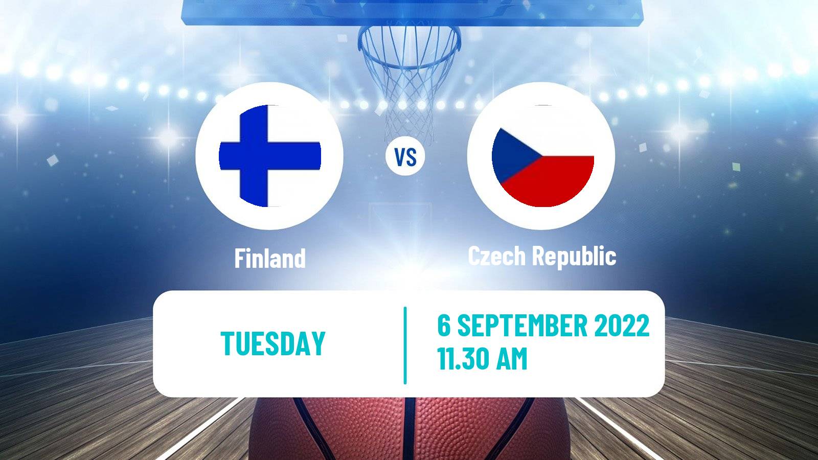 Basketball EuroBasket Finland - Czech Republic