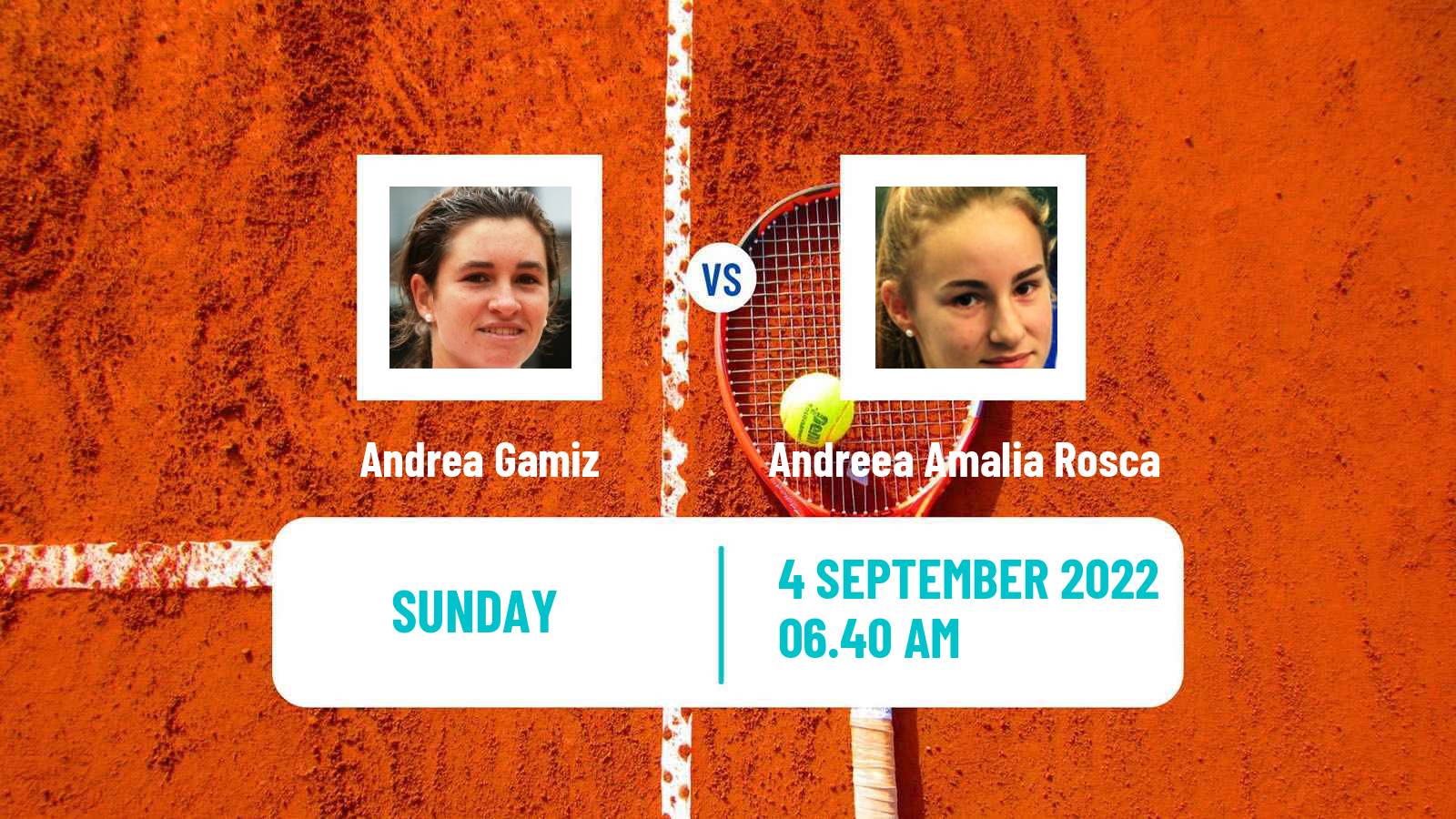 Tennis ATP Challenger Andrea Gamiz - Andreea Amalia Rosca