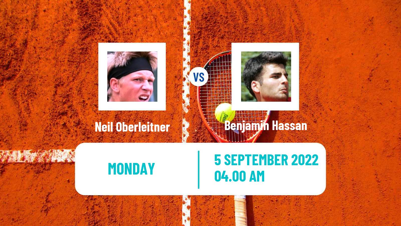 Tennis ATP Challenger Neil Oberleitner - Benjamin Hassan