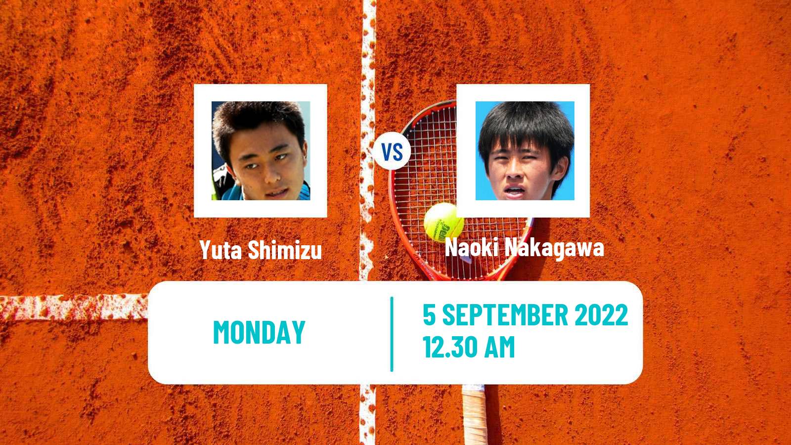 Tennis ATP Challenger Yuta Shimizu - Naoki Nakagawa