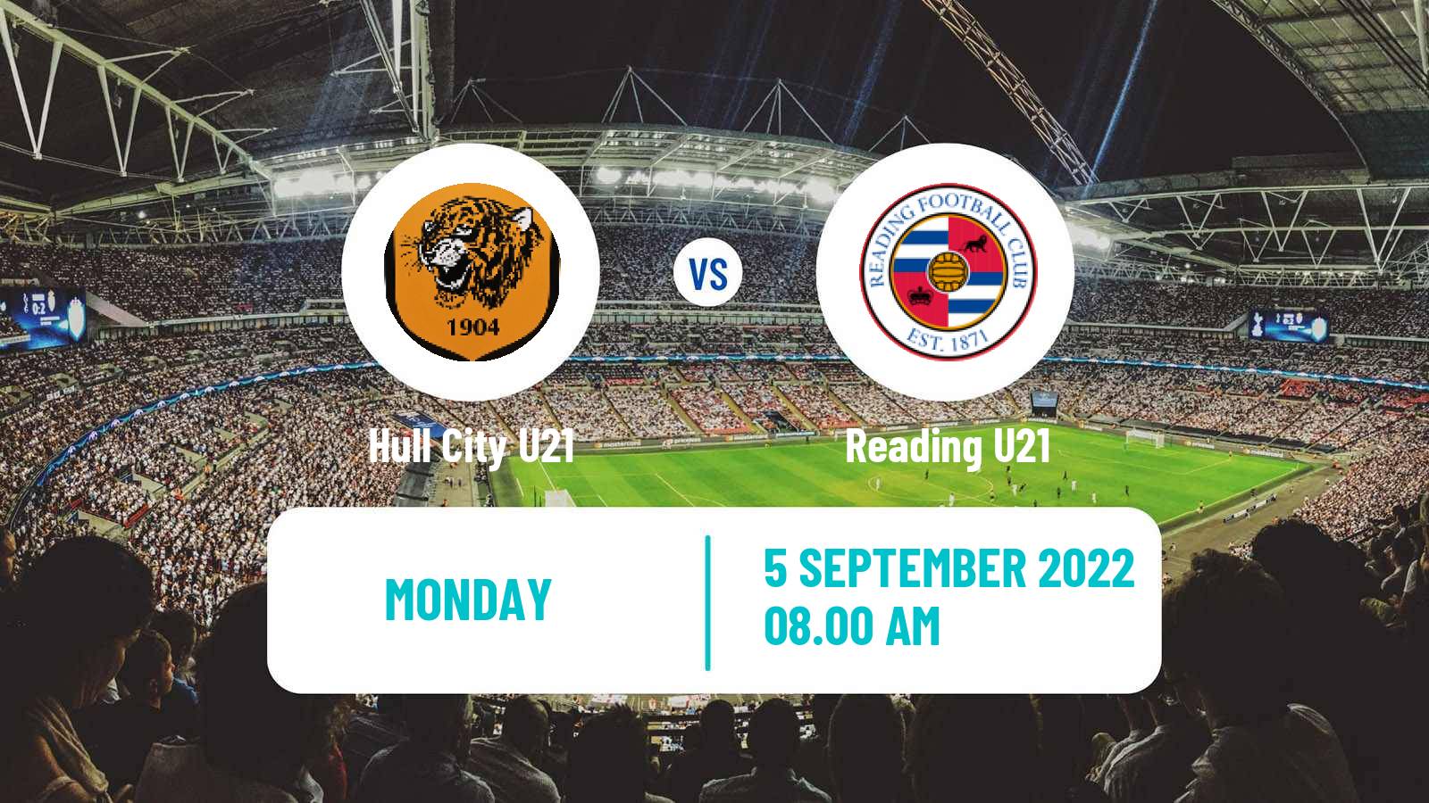 Soccer English Professional Development League Hull City U21 - Reading U21