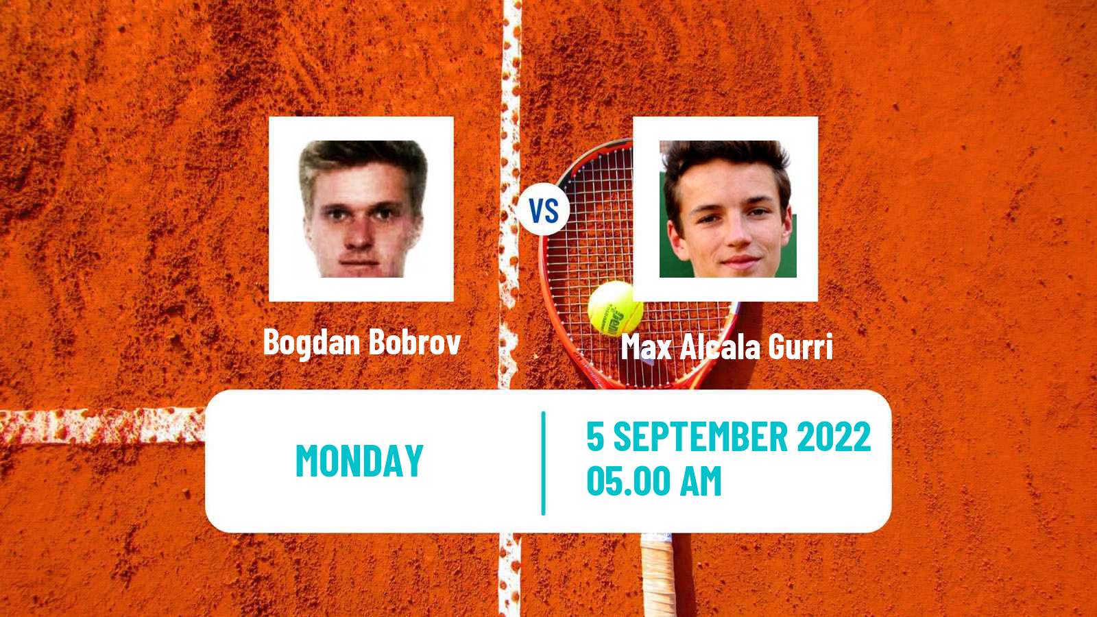 Tennis ATP Challenger Bogdan Bobrov - Max Alcala Gurri