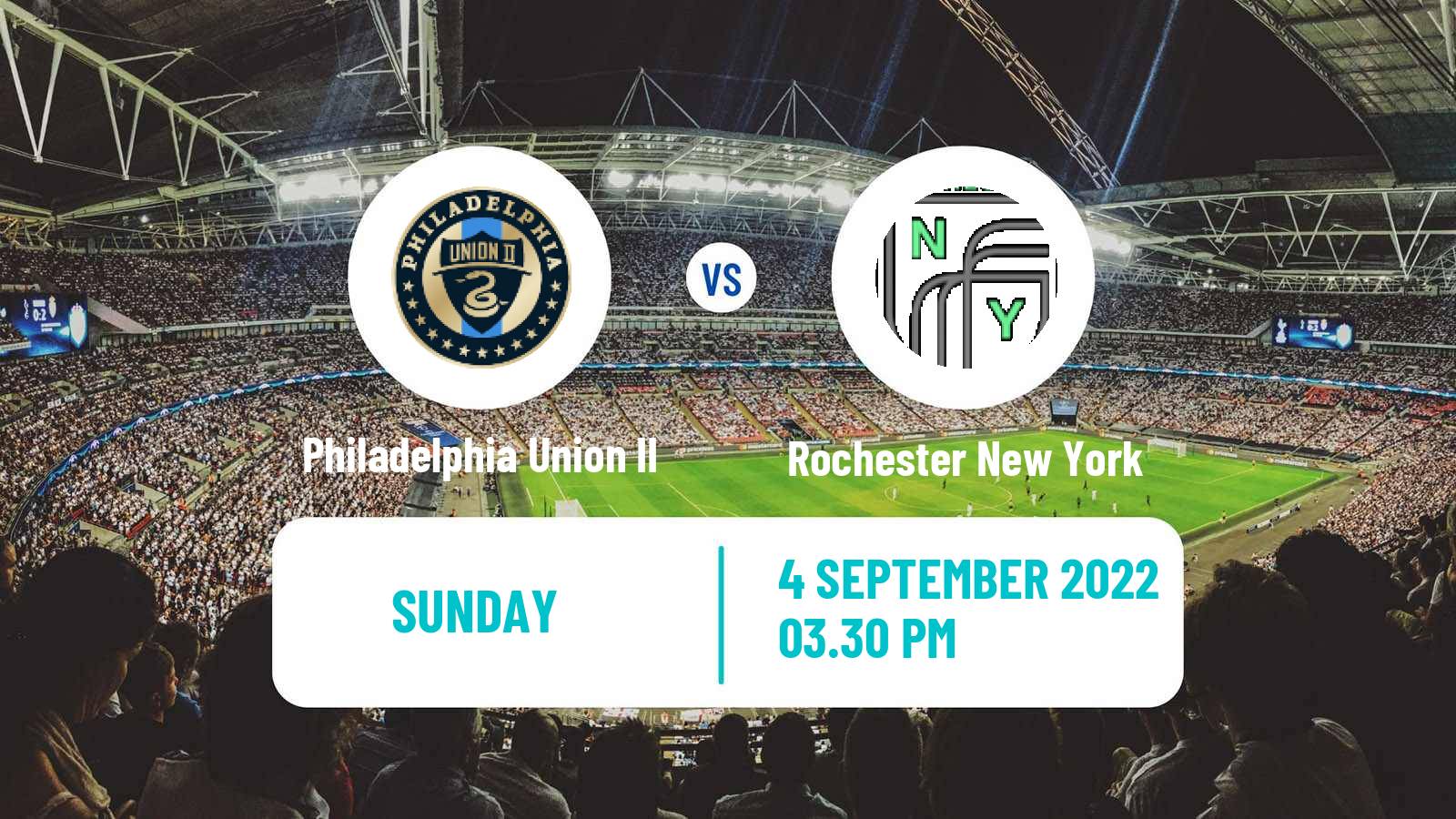 Soccer MLS Next Pro Philadelphia Union II - Rochester New York