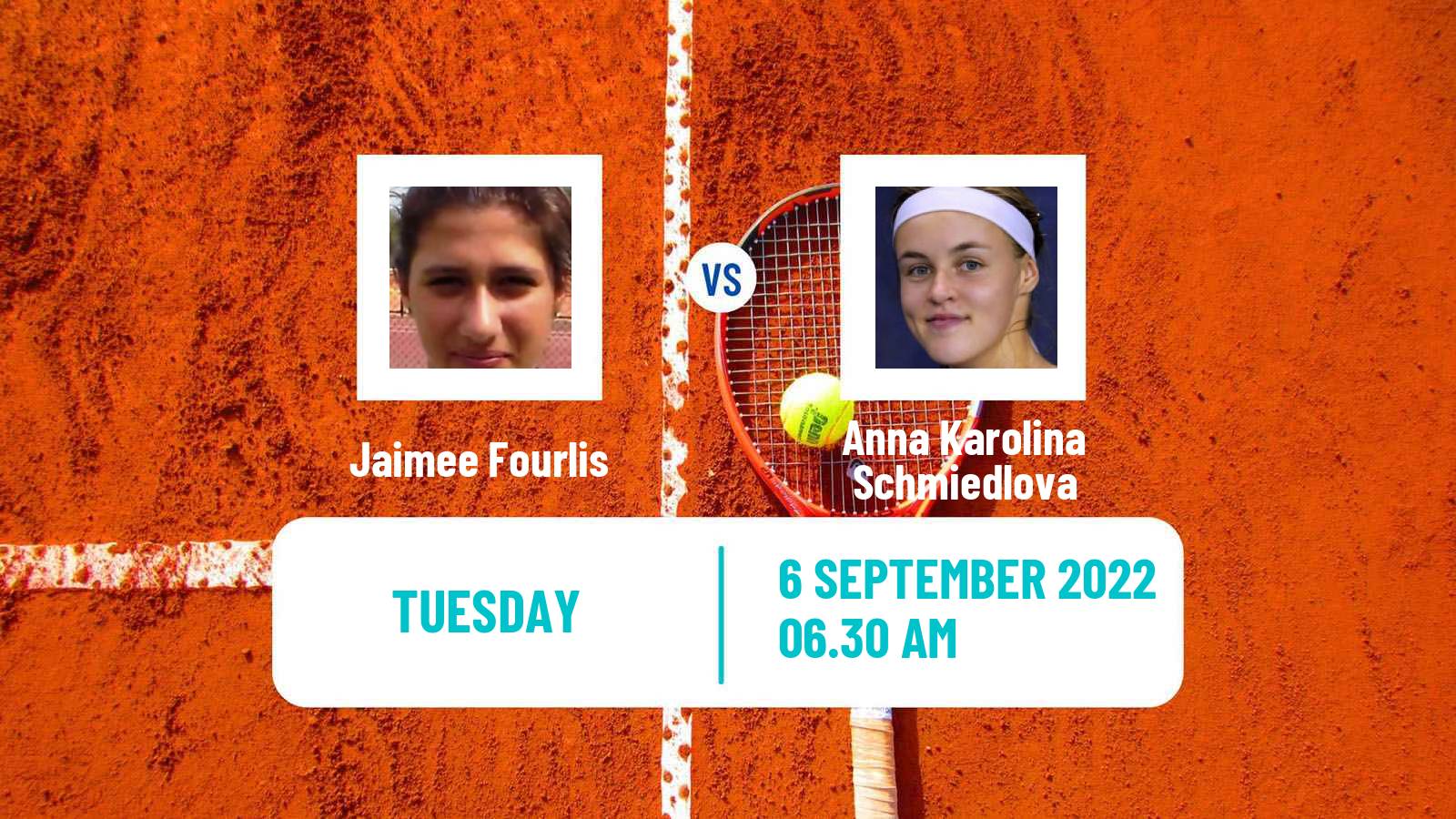 Tennis ATP Challenger Jaimee Fourlis - Anna Karolina Schmiedlova