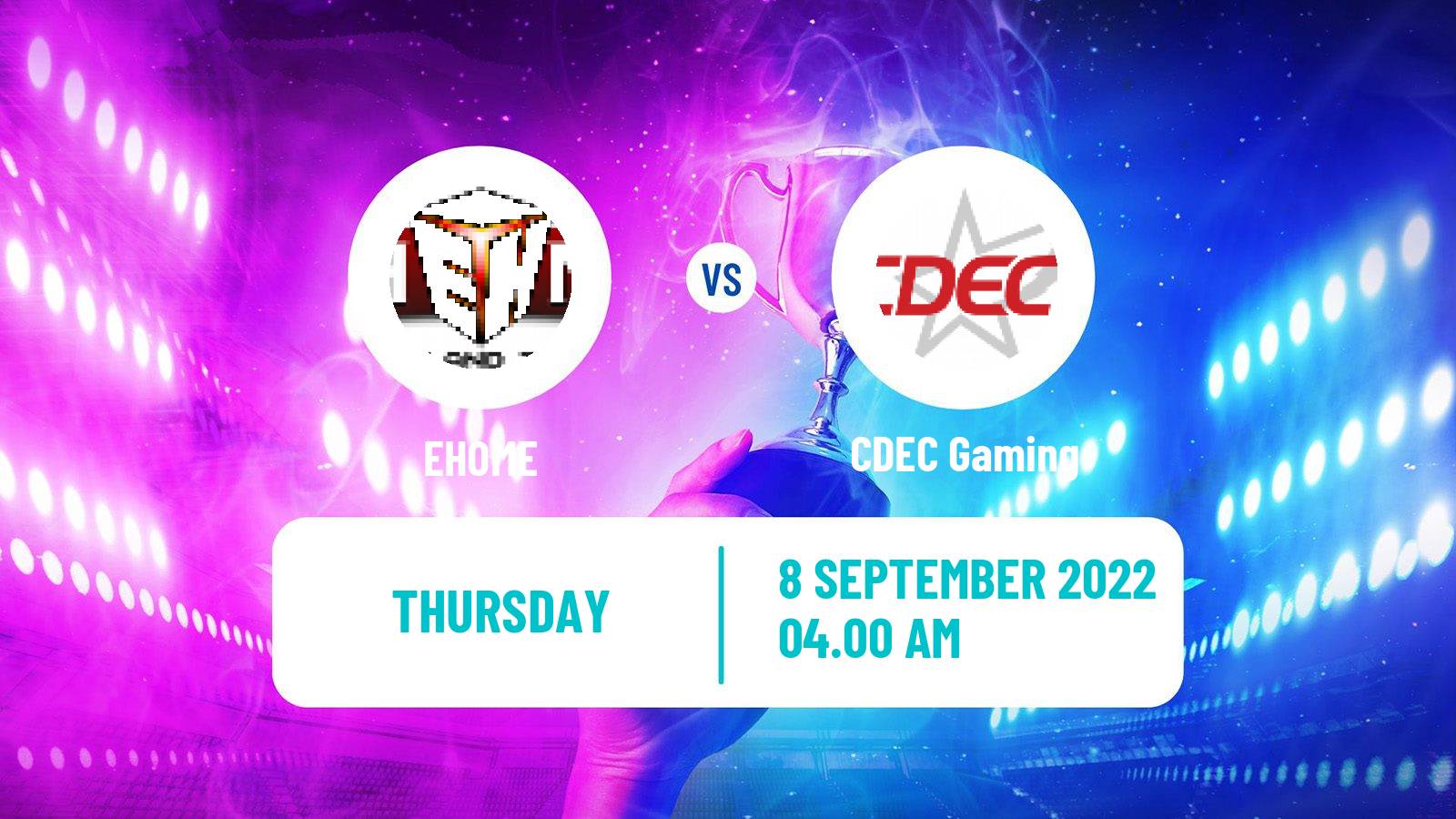 Esports eSports EHOME - CDEC Gaming