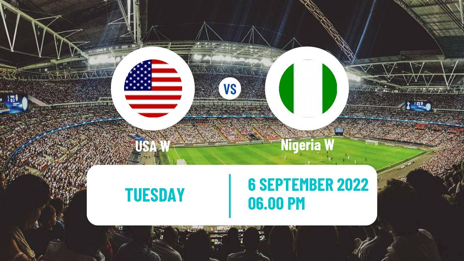 Soccer Friendly International Women USA W - Nigeria W