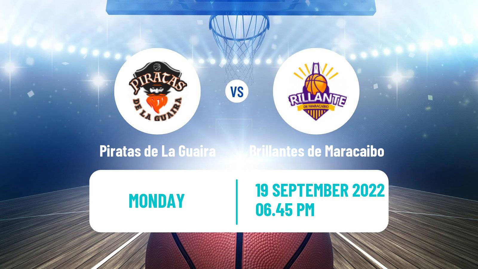 Basketball Venezuelan Superliga Basketball Piratas de La Guaira - Brillantes de Maracaibo