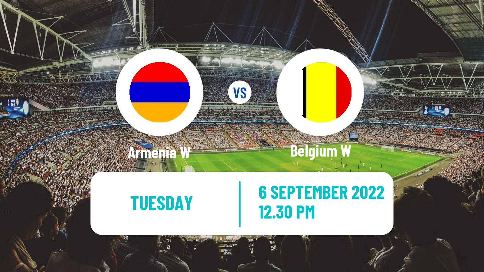 Soccer FIFA World Cup Women Armenia W - Belgium W