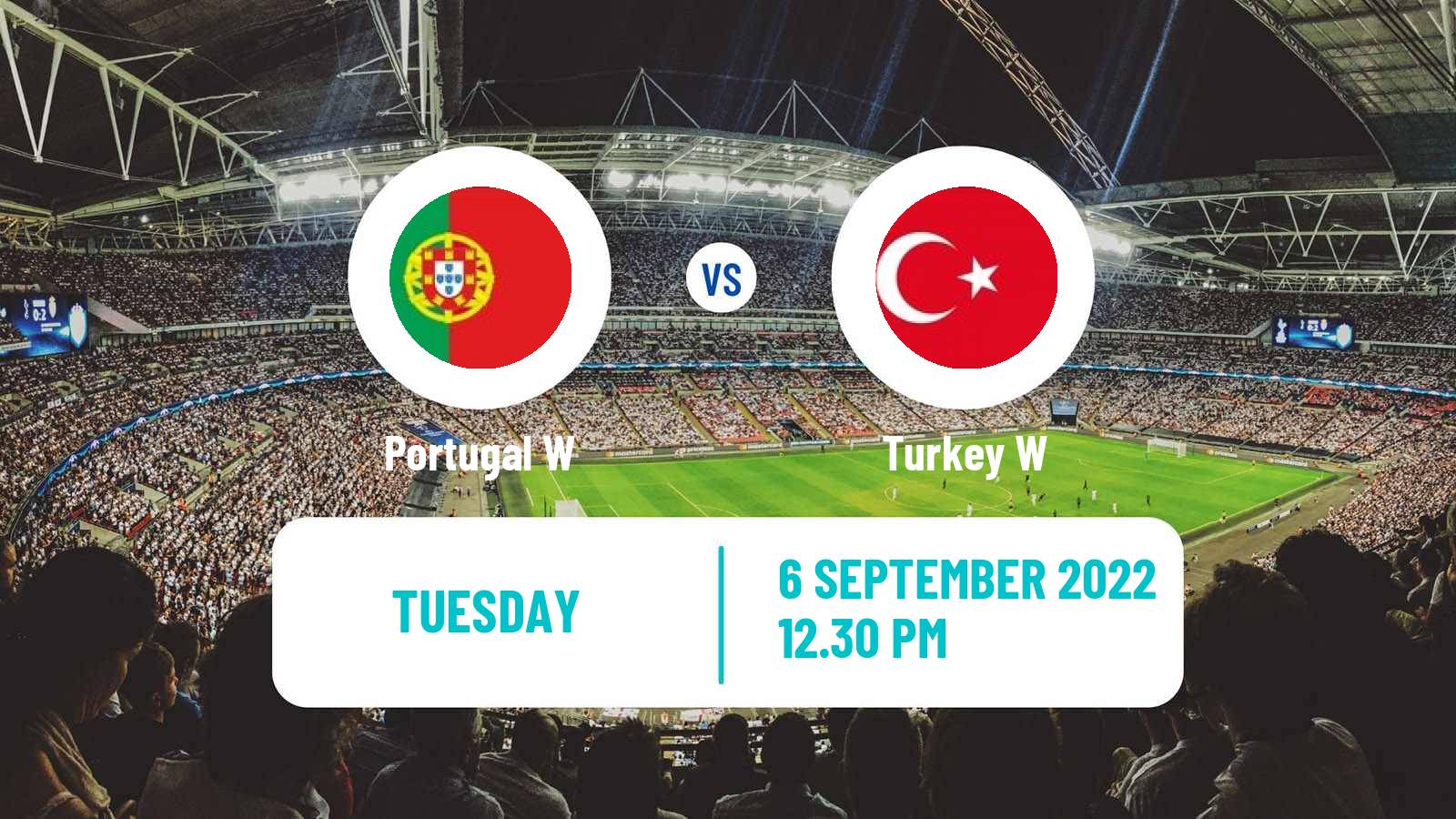 Soccer FIFA World Cup Women Portugal W - Turkey W