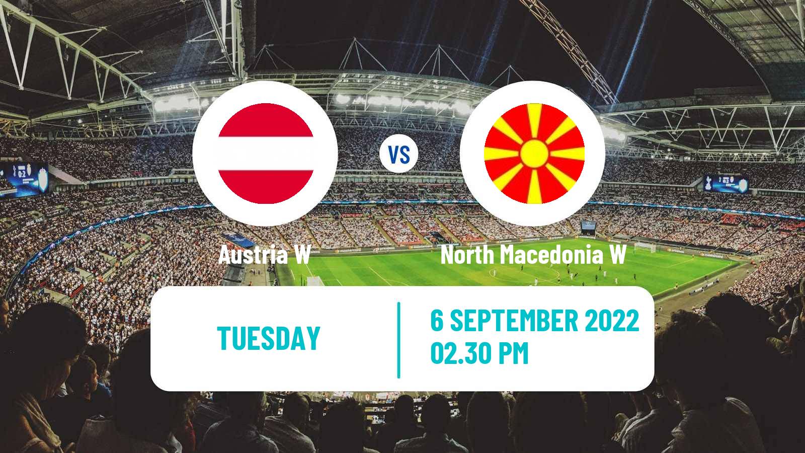 Soccer FIFA World Cup Women Austria W - North Macedonia W