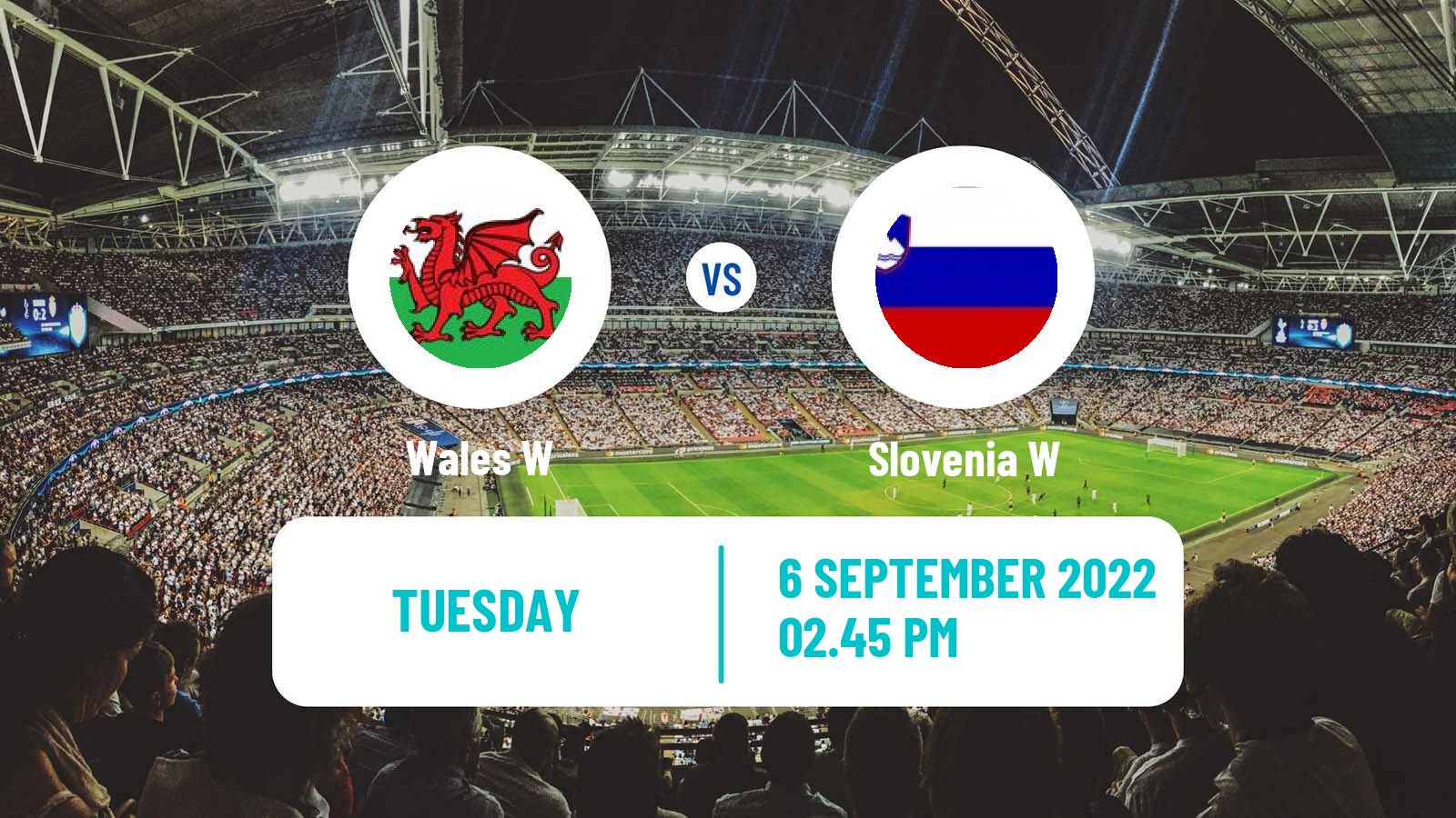 Soccer FIFA World Cup Women Wales W - Slovenia W