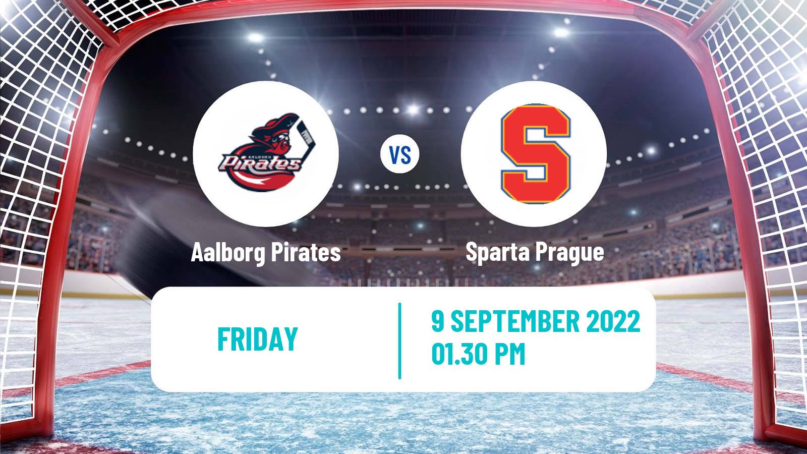 Hockey Champions League Ice Hockey Aalborg Pirates - Sparta Prague