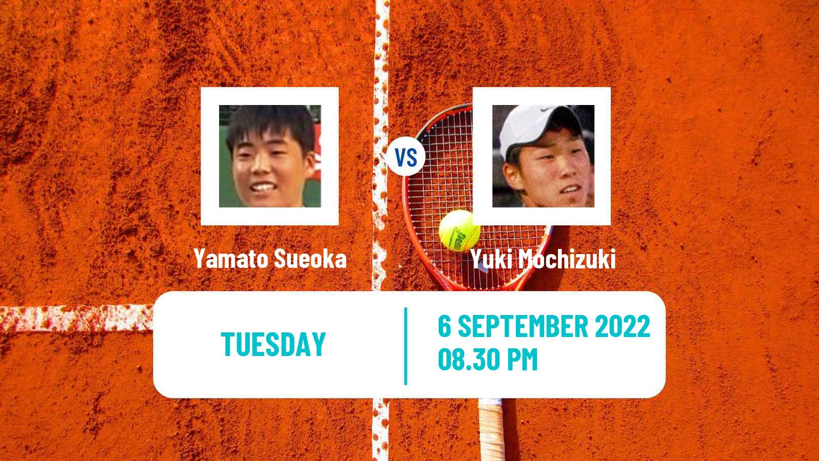 Tennis ITF Tournaments Yamato Sueoka - Yuki Mochizuki