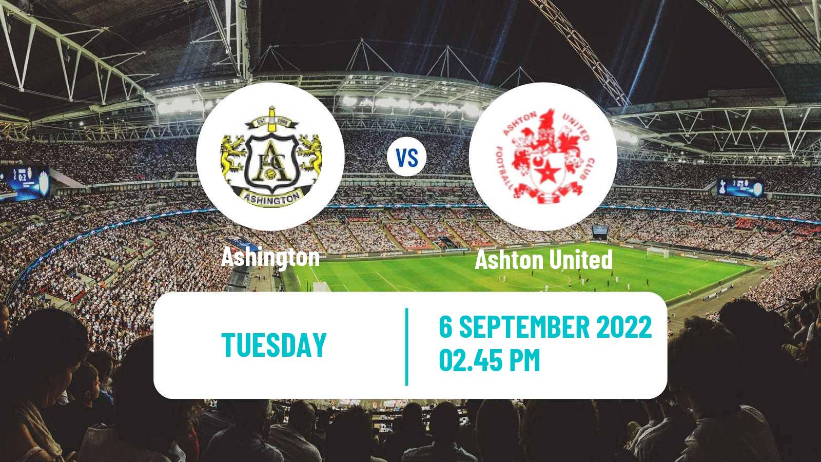 Soccer English FA Cup Ashington - Ashton United