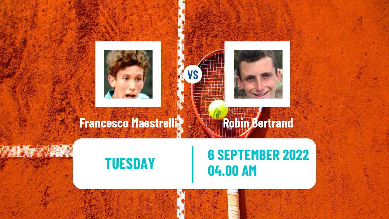 Tennis ATP Challenger Francesco Maestrelli - Robin Bertrand