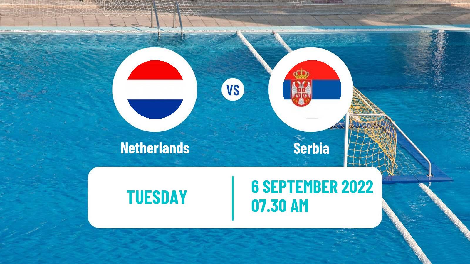 Water polo European Championship Water Polo Netherlands - Serbia