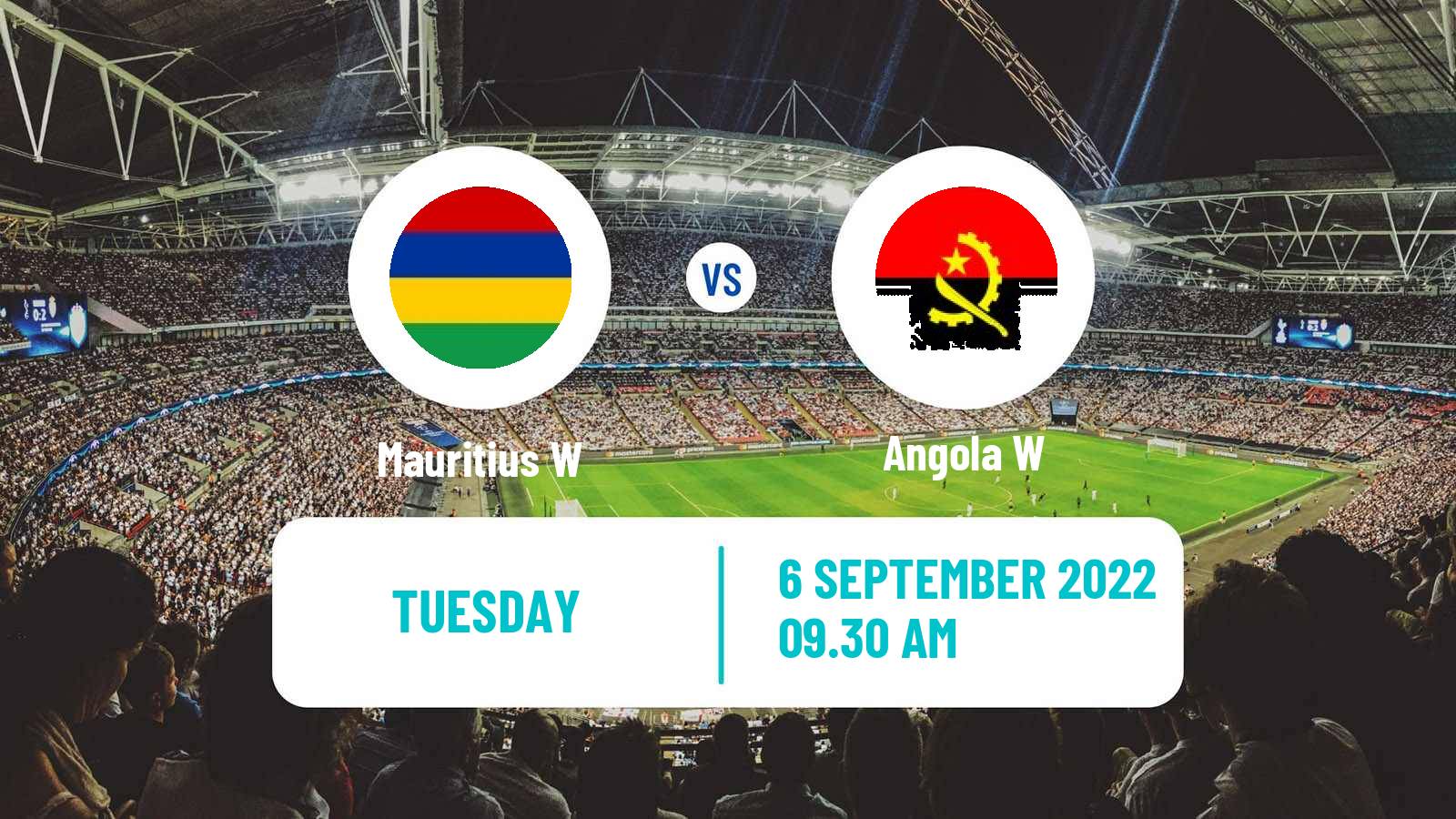 Soccer COSAFA Cup Women Mauritius W - Angola W