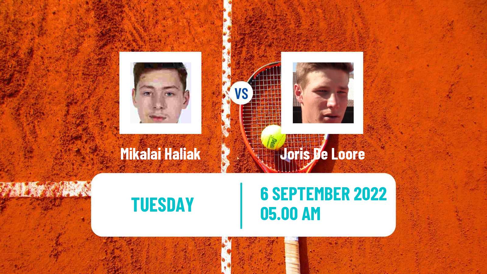 Tennis ITF Tournaments Mikalai Haliak - Joris De Loore