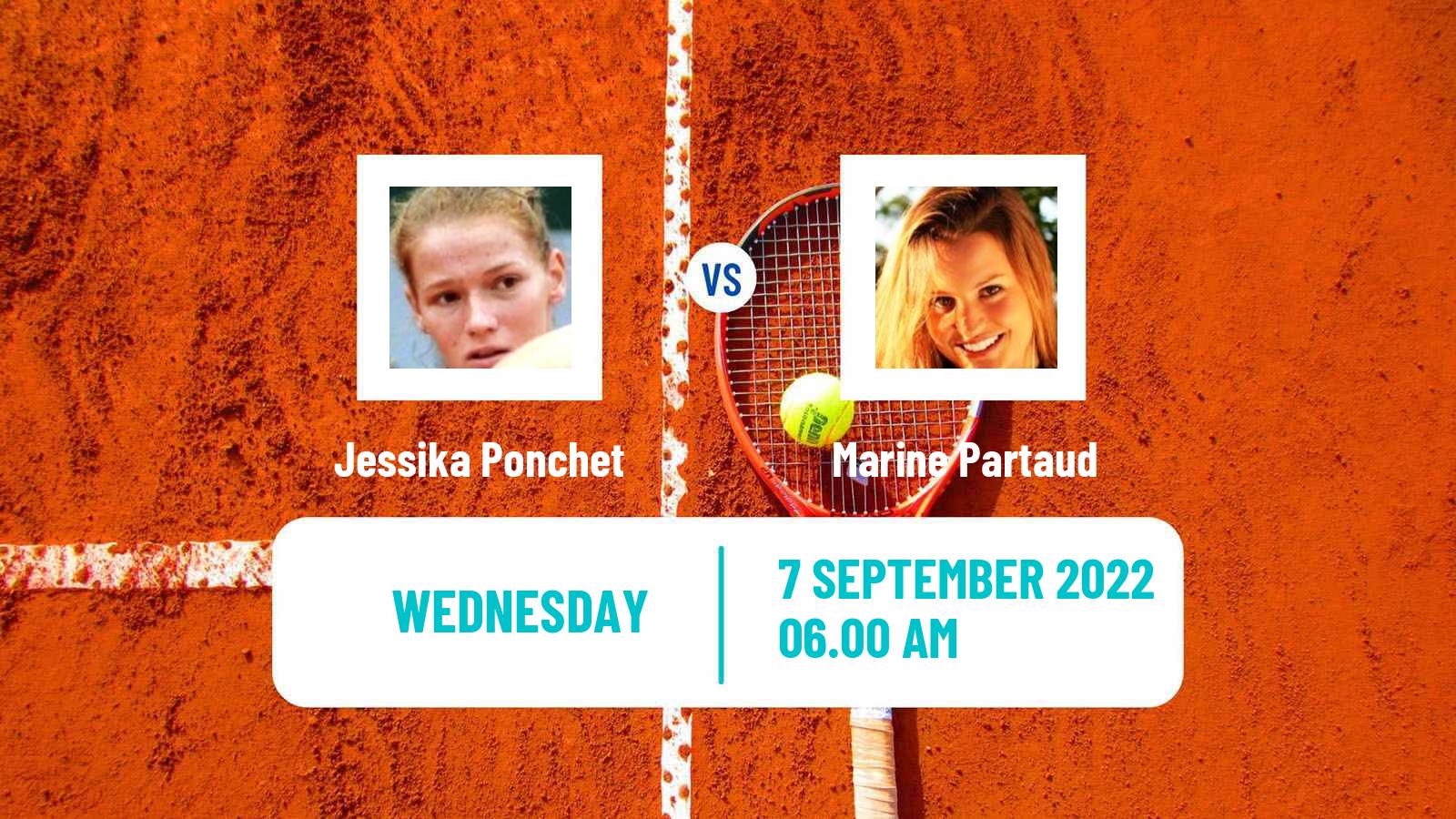 Tennis ITF Tournaments Jessika Ponchet - Marine Partaud