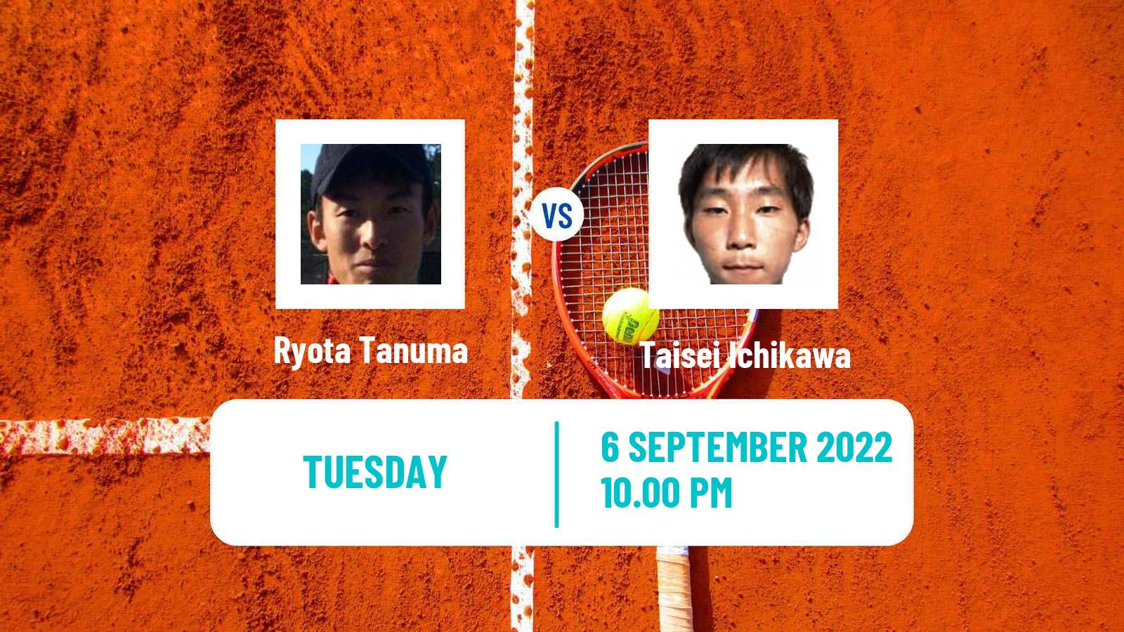 Tennis ITF Tournaments Ryota Tanuma - Taisei Ichikawa
