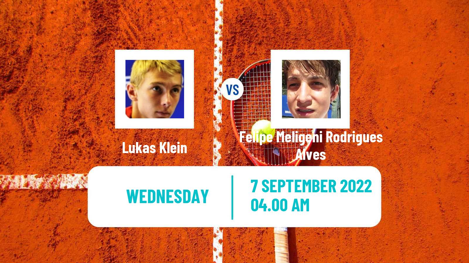 Tennis ATP Challenger Lukas Klein - Felipe Meligeni Rodrigues Alves