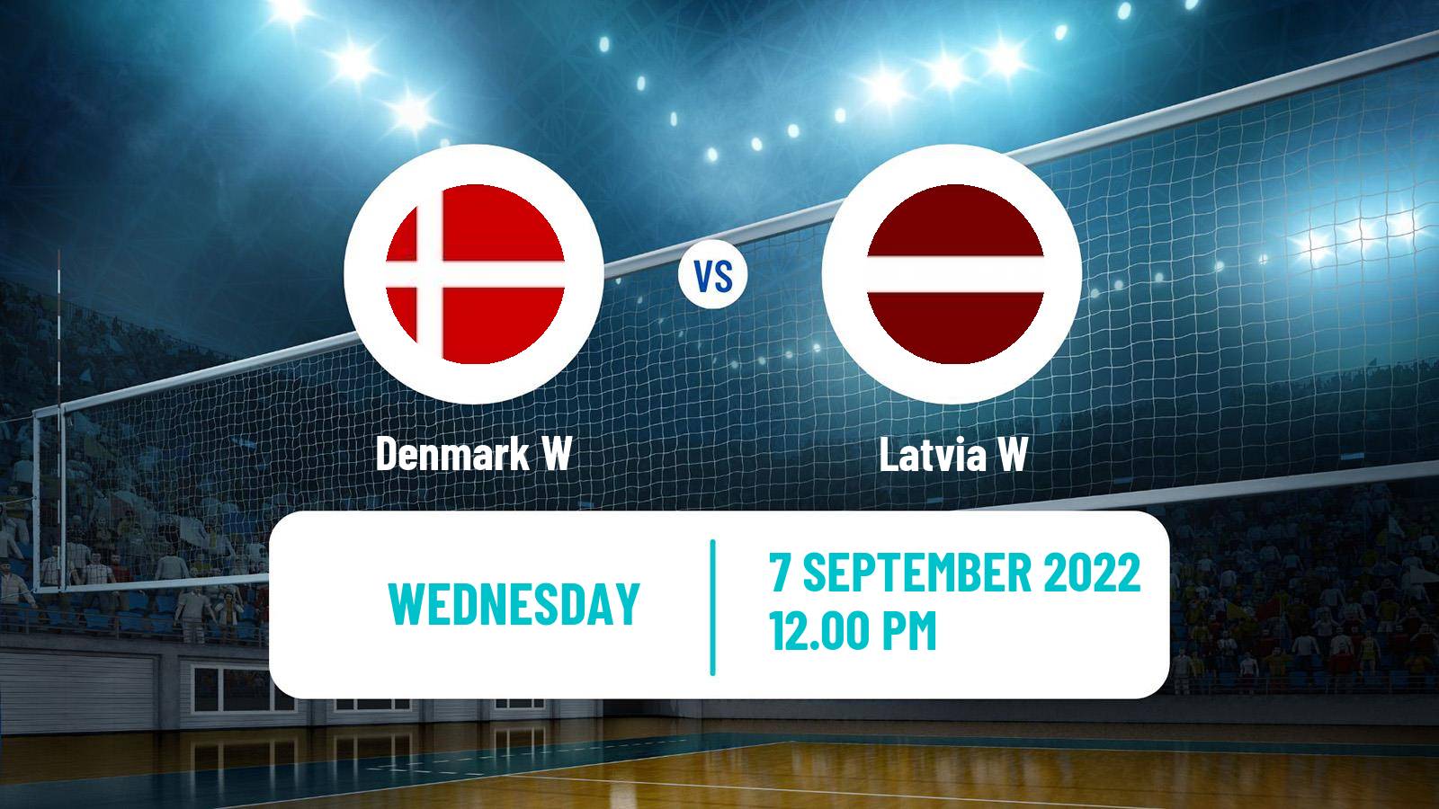 Volleyball European Championships Volleyball Women Denmark W - Latvia W