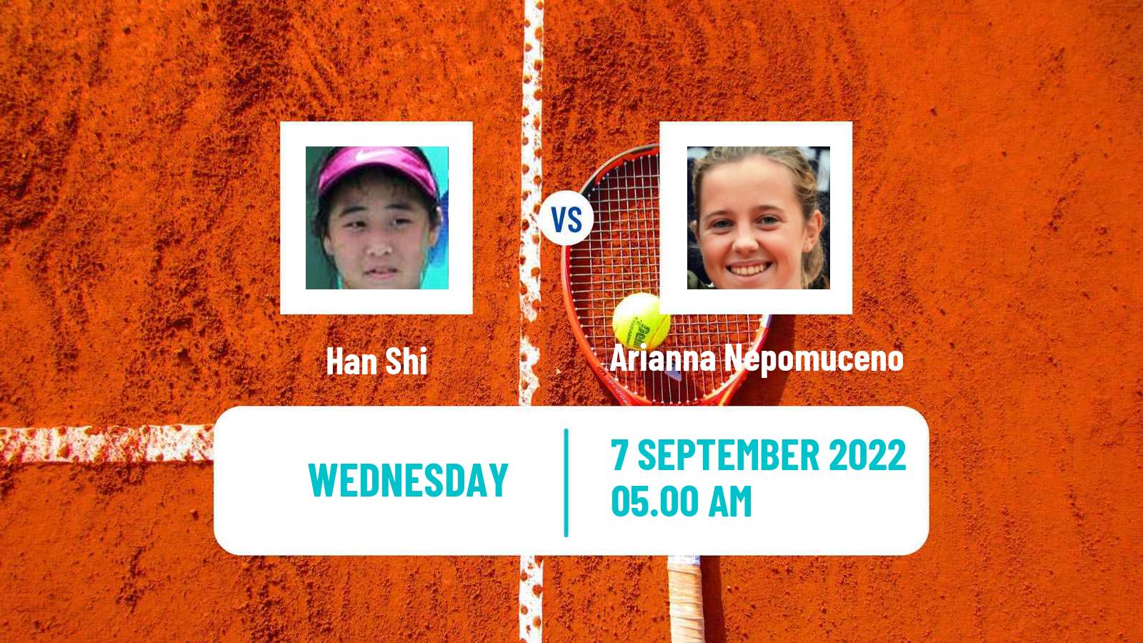 Tennis ITF Tournaments Han Shi - Arianna Nepomuceno