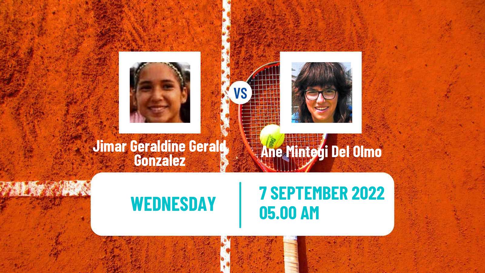 Tennis ITF Tournaments Jimar Geraldine Gerald Gonzalez - Ane Mintegi Del Olmo