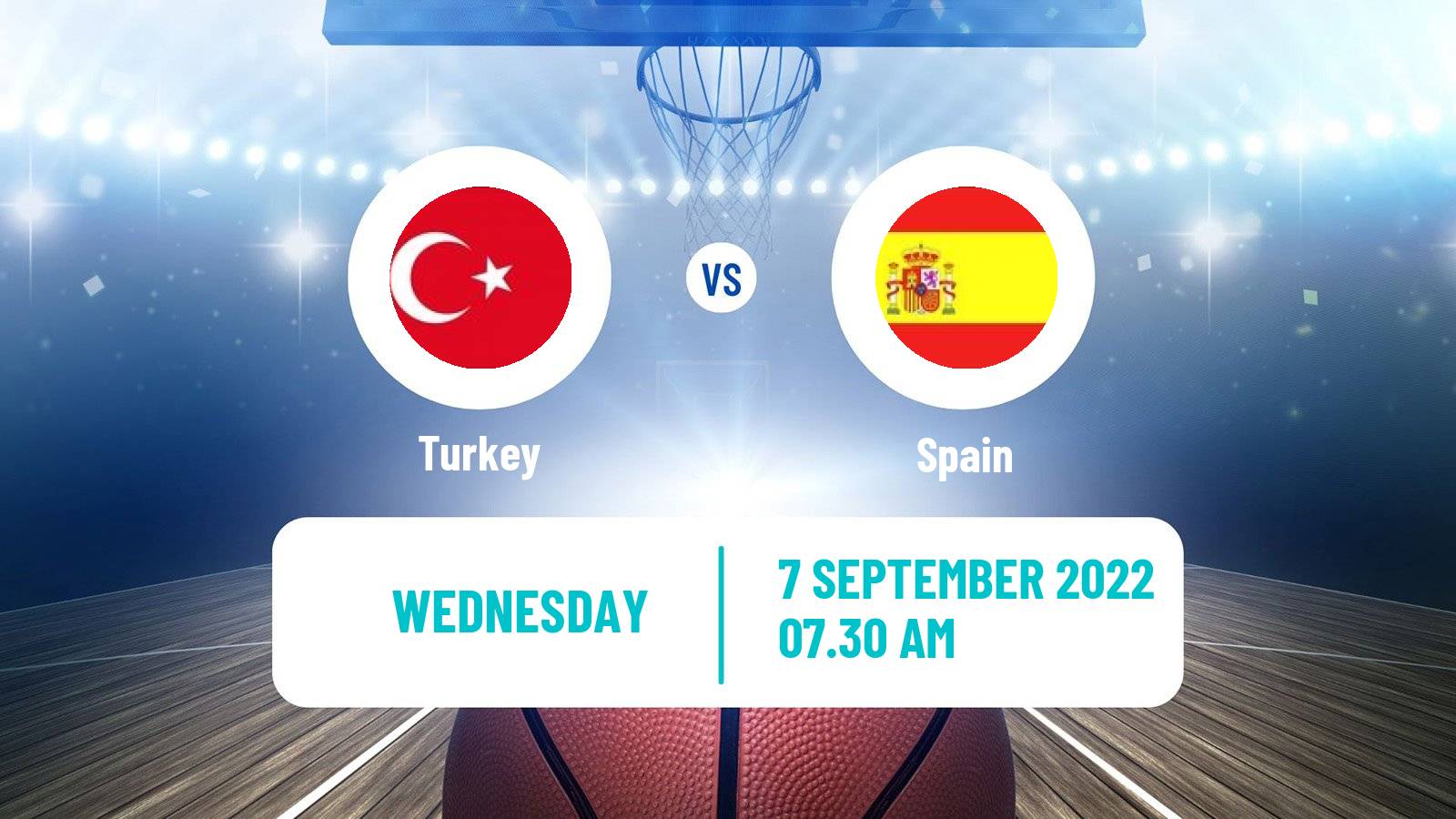 Basketball EuroBasket Turkey - Spain