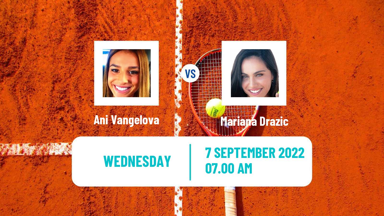 Tennis ITF Tournaments Ani Vangelova - Mariana Drazic