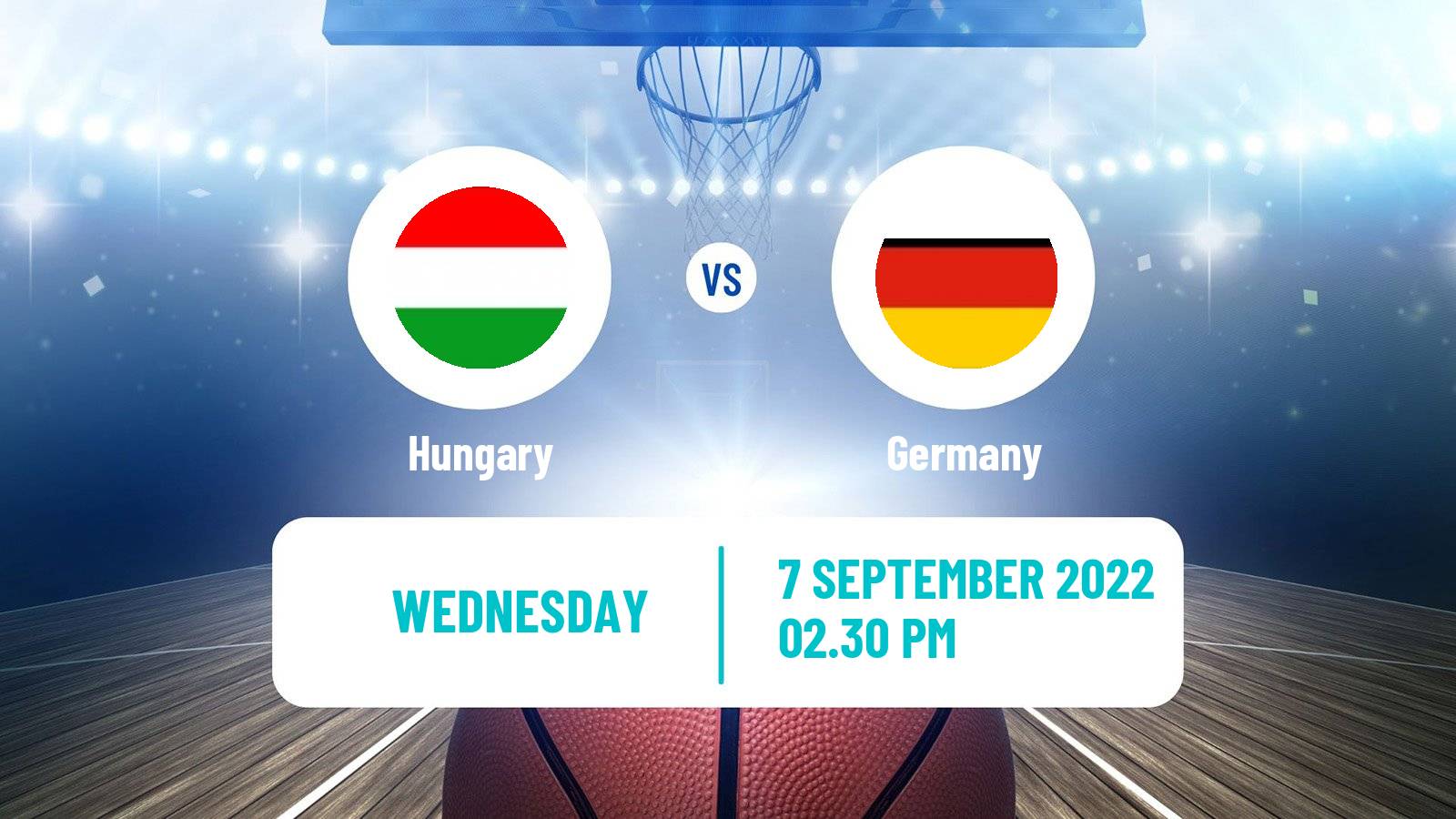 Basketball EuroBasket Hungary - Germany