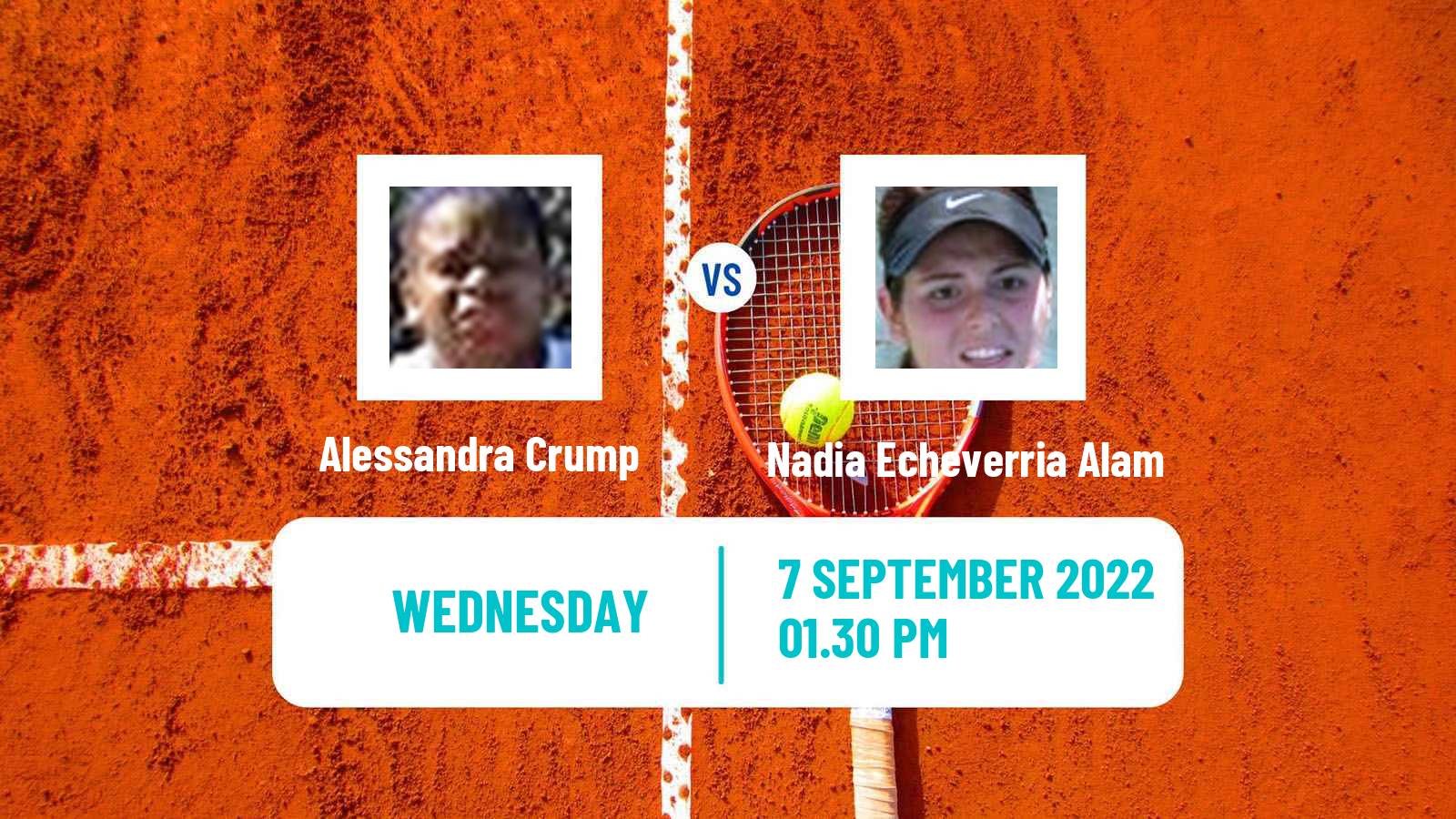 Tennis ITF Tournaments Alessandra Crump - Nadia Echeverria Alam