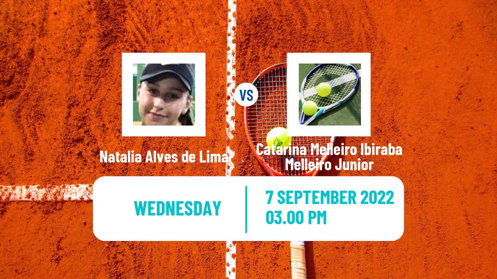 Tennis ITF Tournaments Natalia Alves de Lima - Catarina Melleiro Ibiraba Melleiro Junior