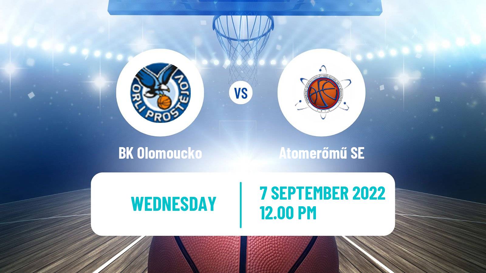 Basketball Club Friendly Basketball Olomoucko - Atomerőmű SE