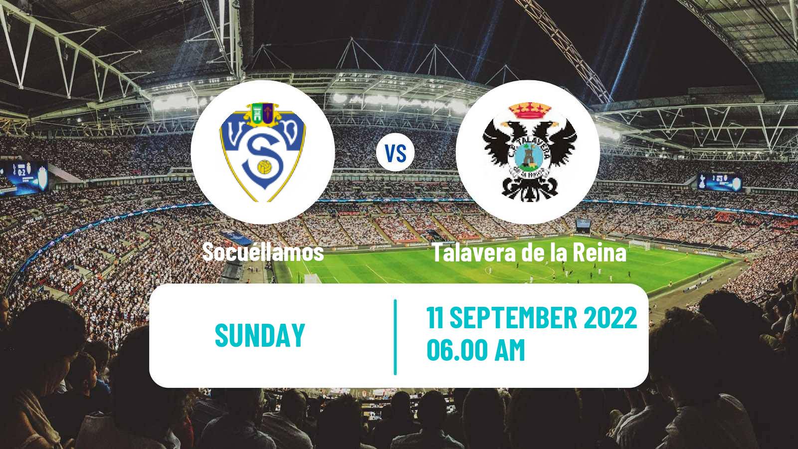 Soccer Spanish Segunda RFEF - Group 5 Socuéllamos - Talavera de la Reina