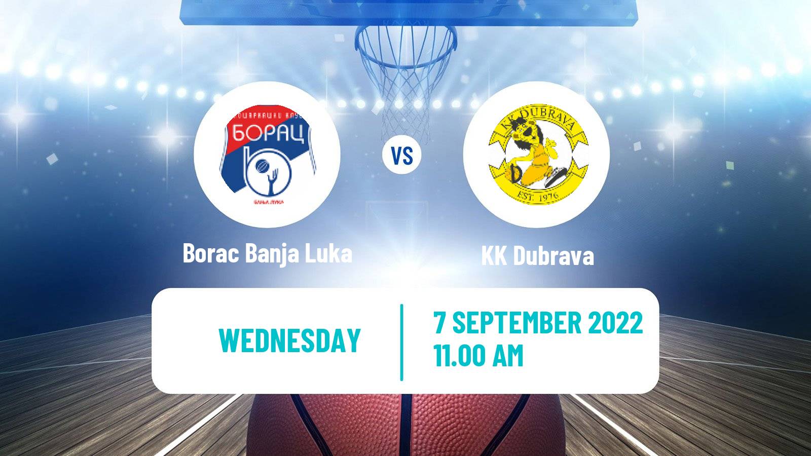 Basketball Club Friendly Basketball Borac Banja Luka - Dubrava