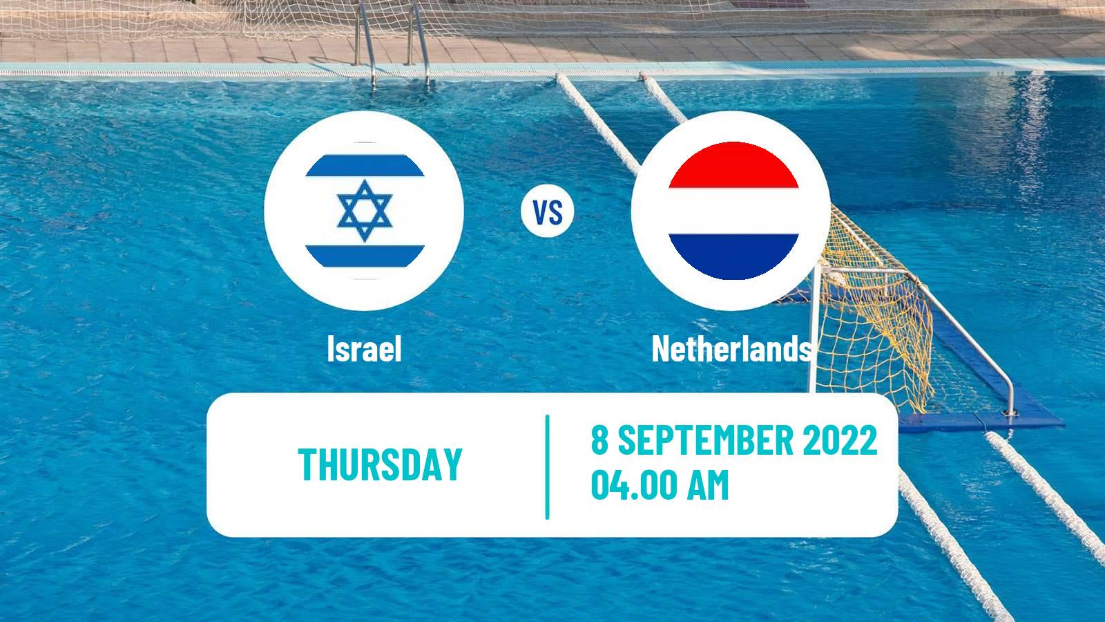 Water polo European Championship Water Polo Israel - Netherlands