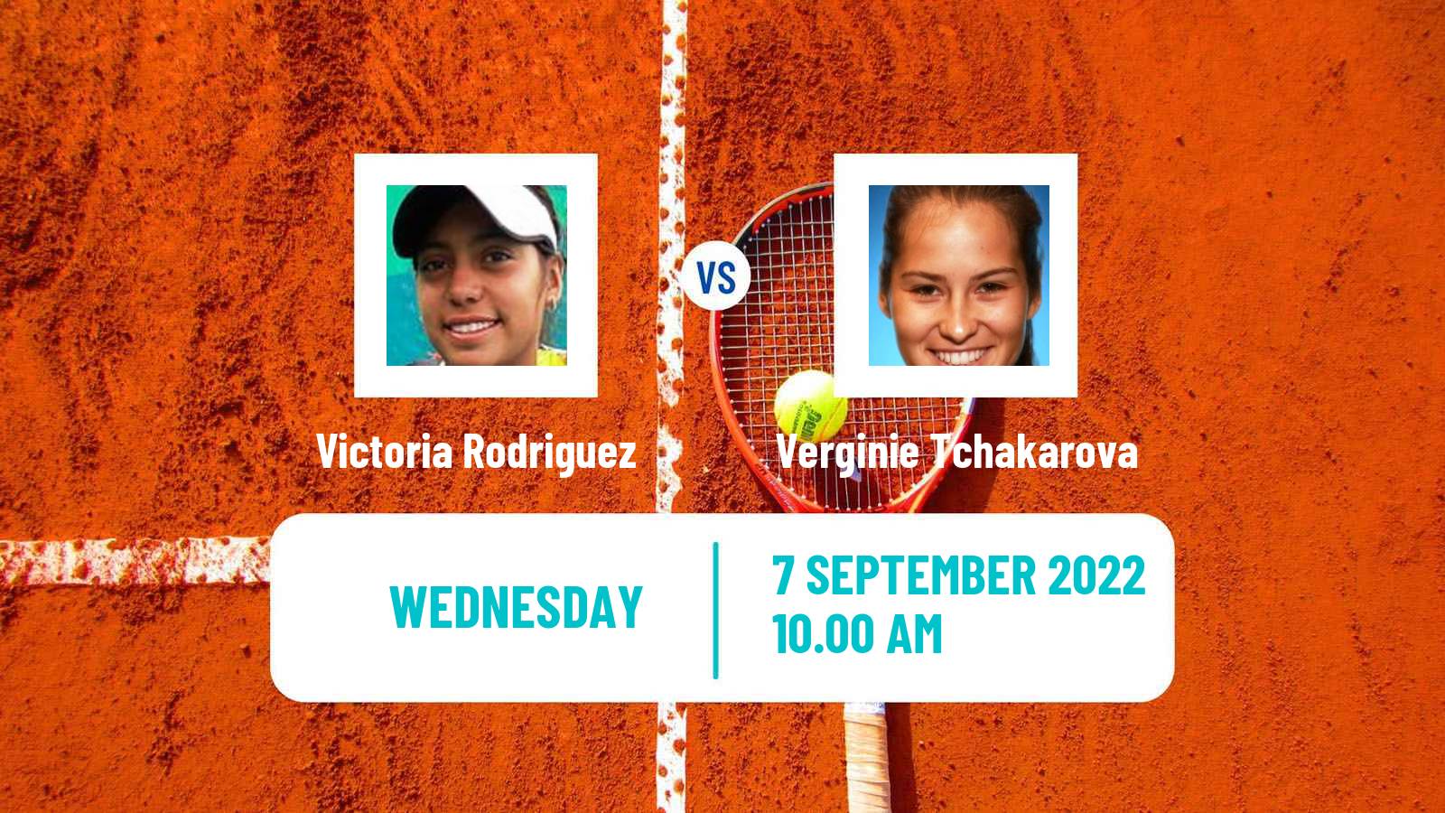 Tennis ITF Tournaments Victoria Rodriguez - Verginie Tchakarova