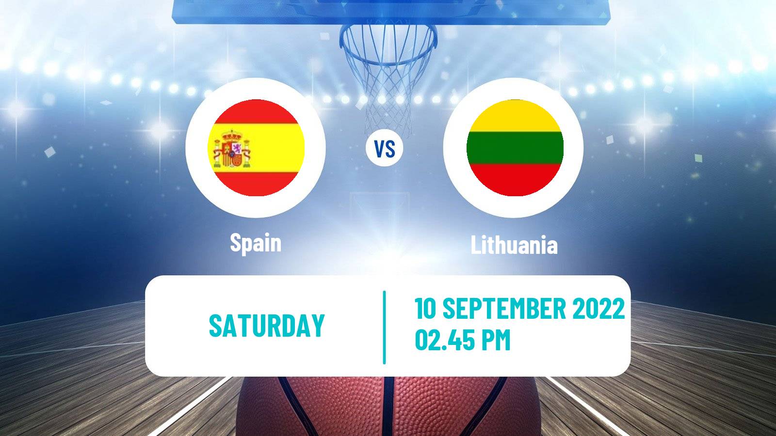 Basketball EuroBasket Spain - Lithuania