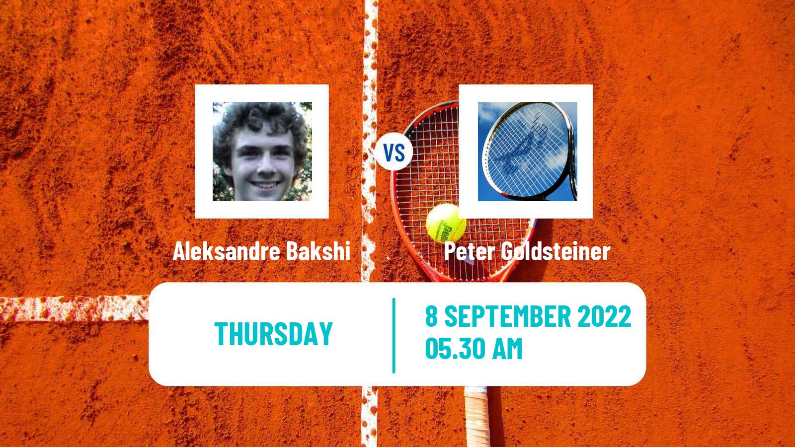 Tennis ITF Tournaments Aleksandre Bakshi - Peter Goldsteiner