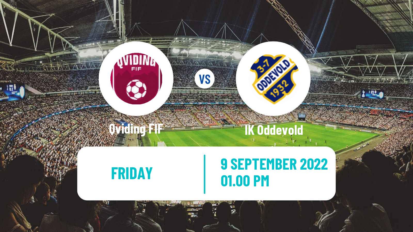 Soccer Swedish Division 1 Södra Qviding - Oddevold