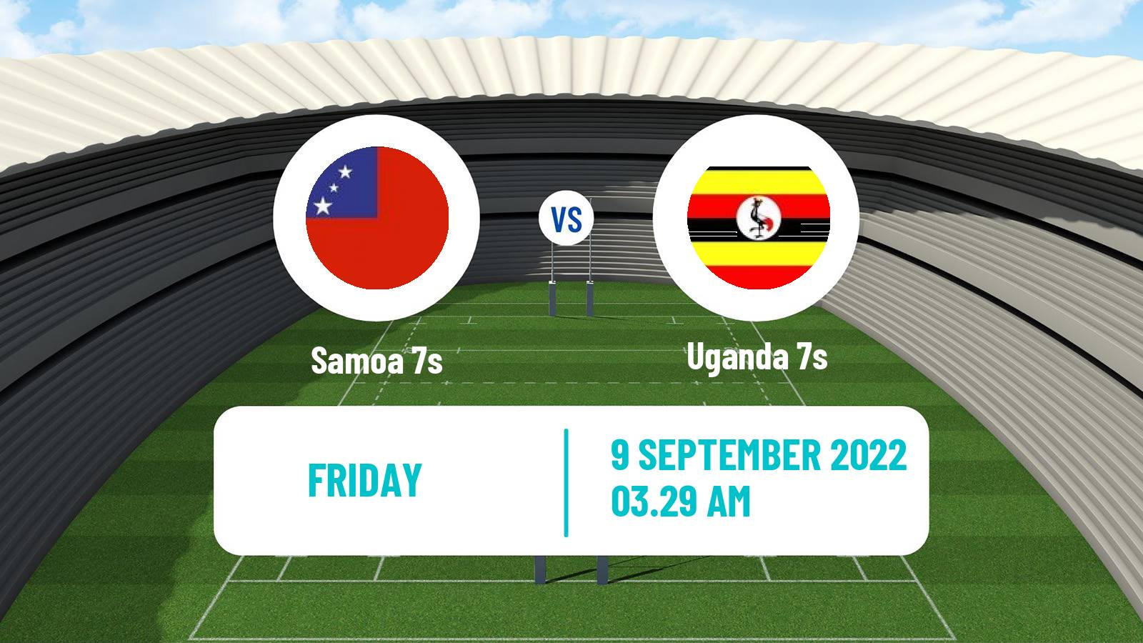Rugby union Sevens World Cup Samoa 7s - Uganda 7s