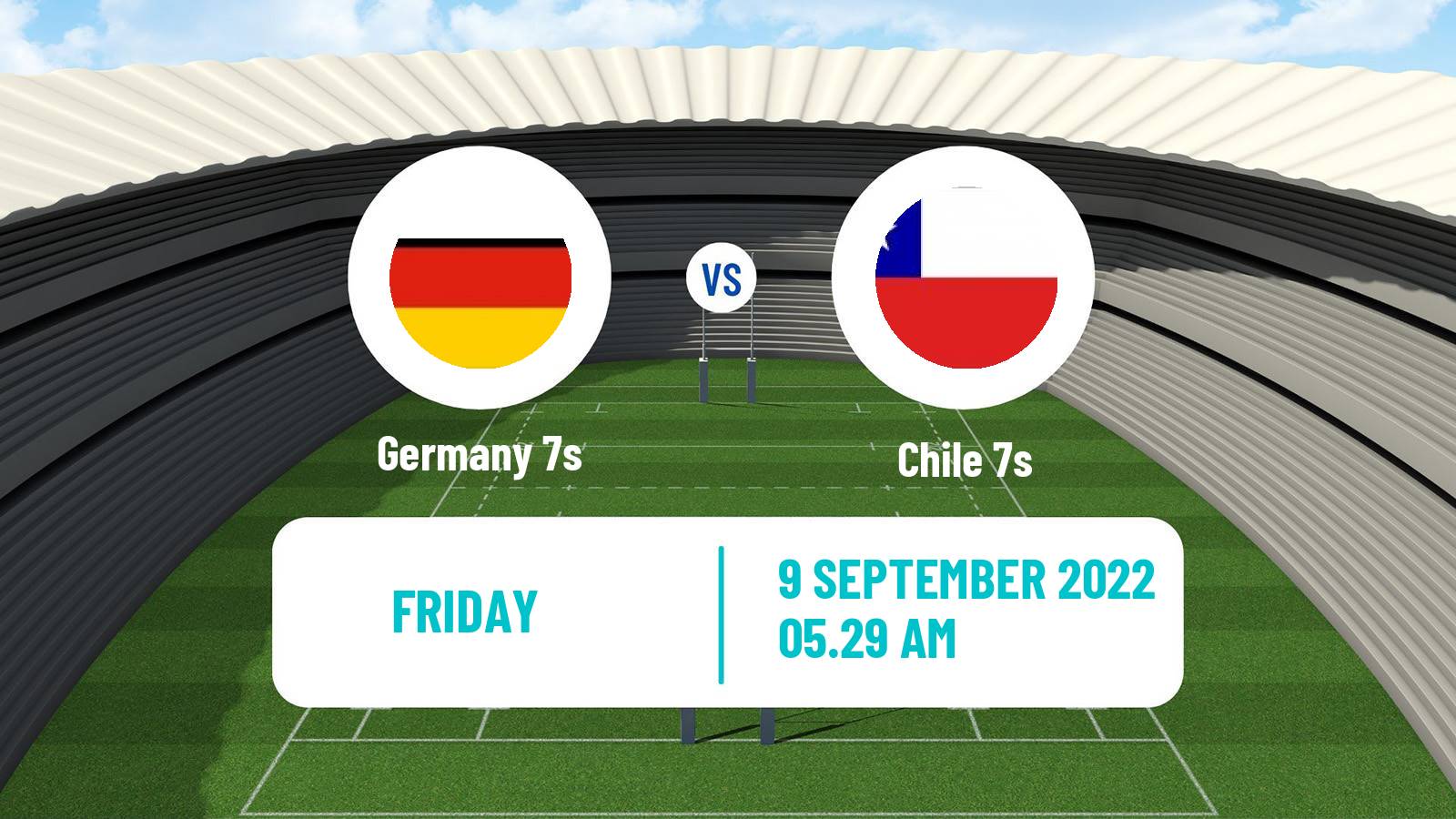 Rugby union Sevens World Cup Germany 7s - Chile 7s