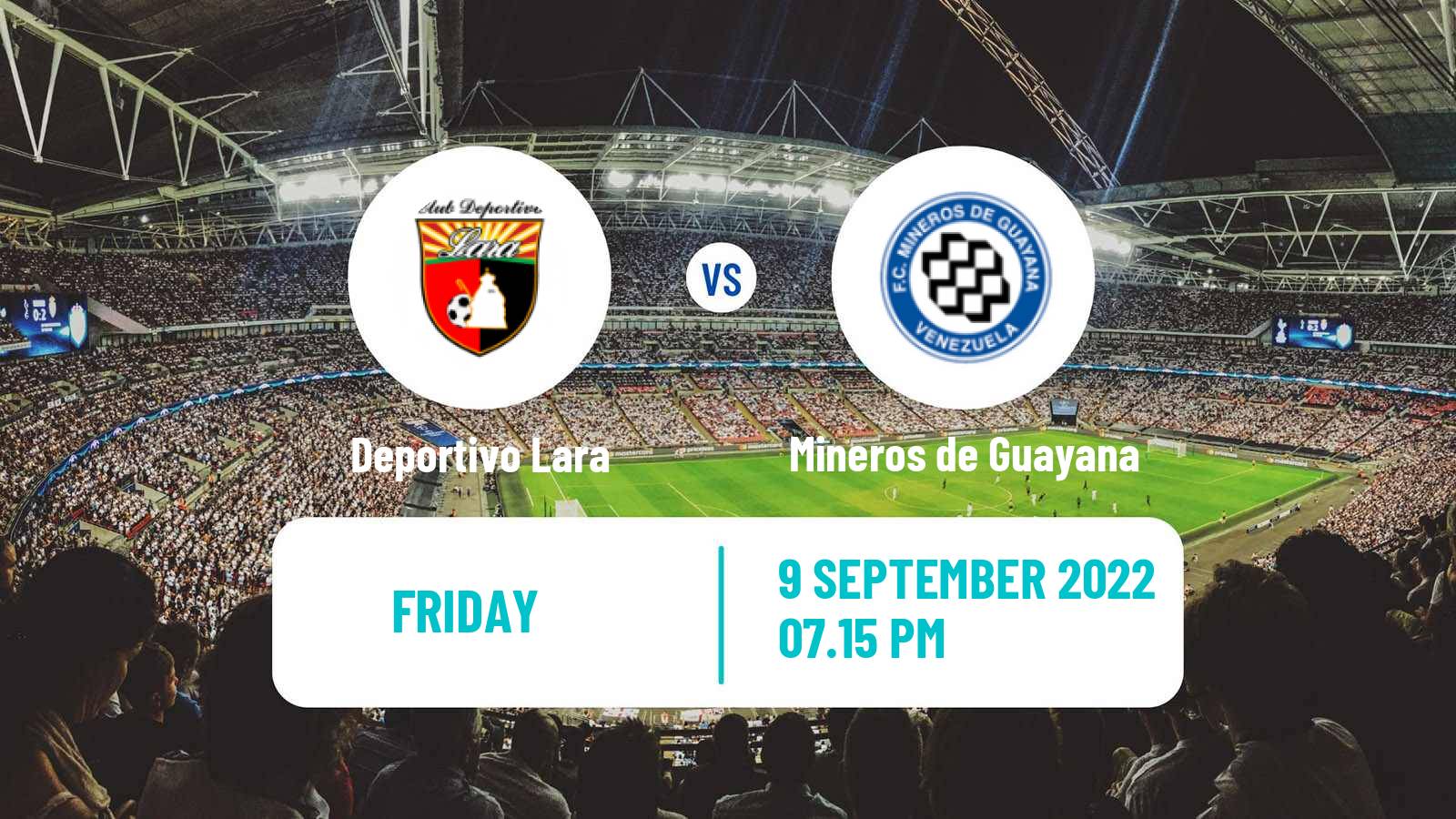 Soccer Venezuelan Primera Division Deportivo Lara - Mineros de Guayana