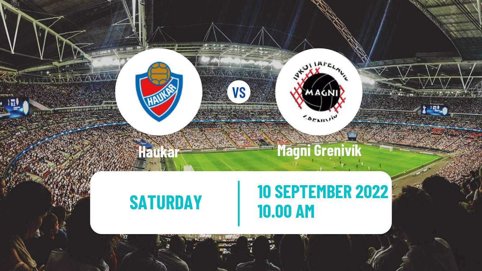 Soccer Icelandic Division 2 Haukar - Magni Grenivík