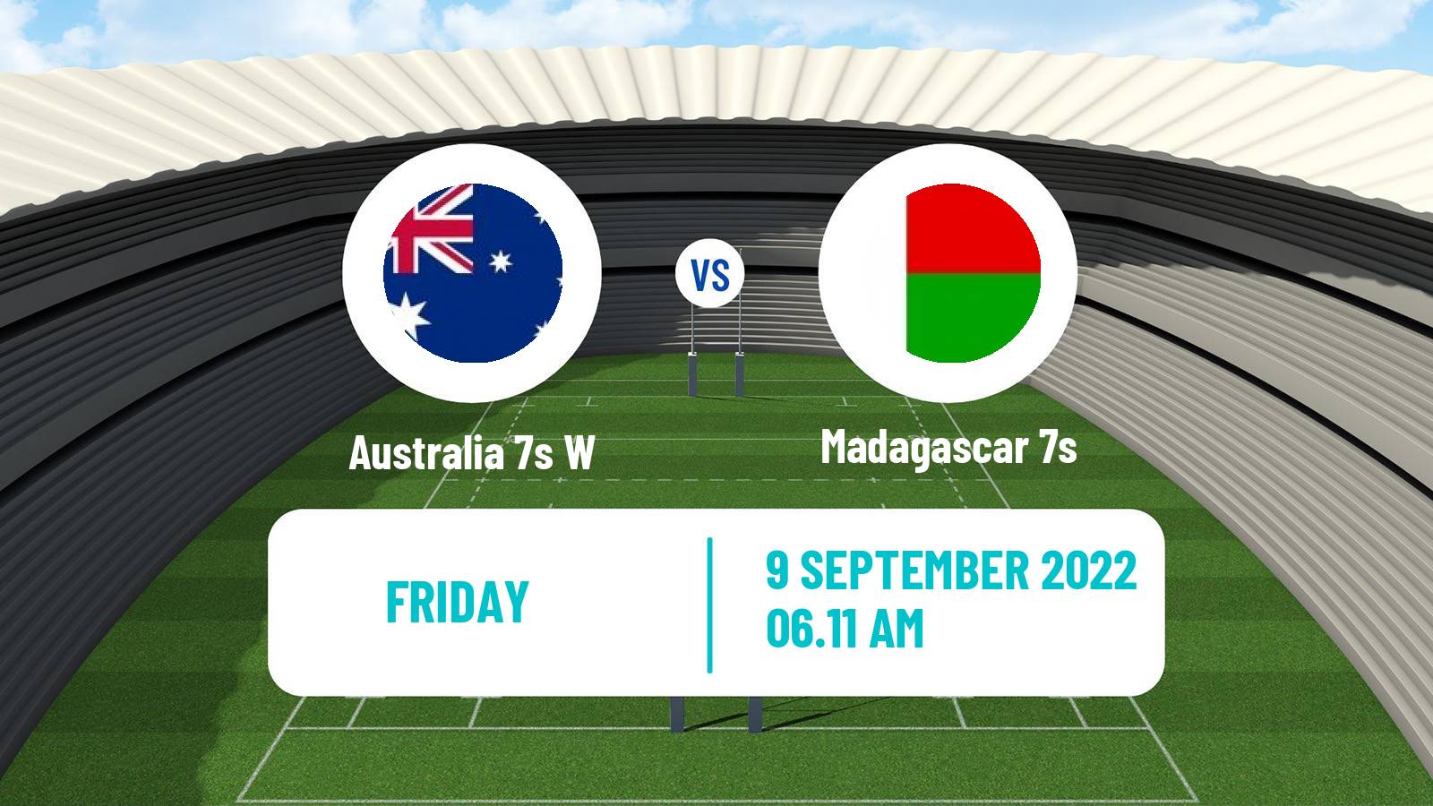 Rugby union Sevens World Cup Women Australia 7s W - Madagascar 7s