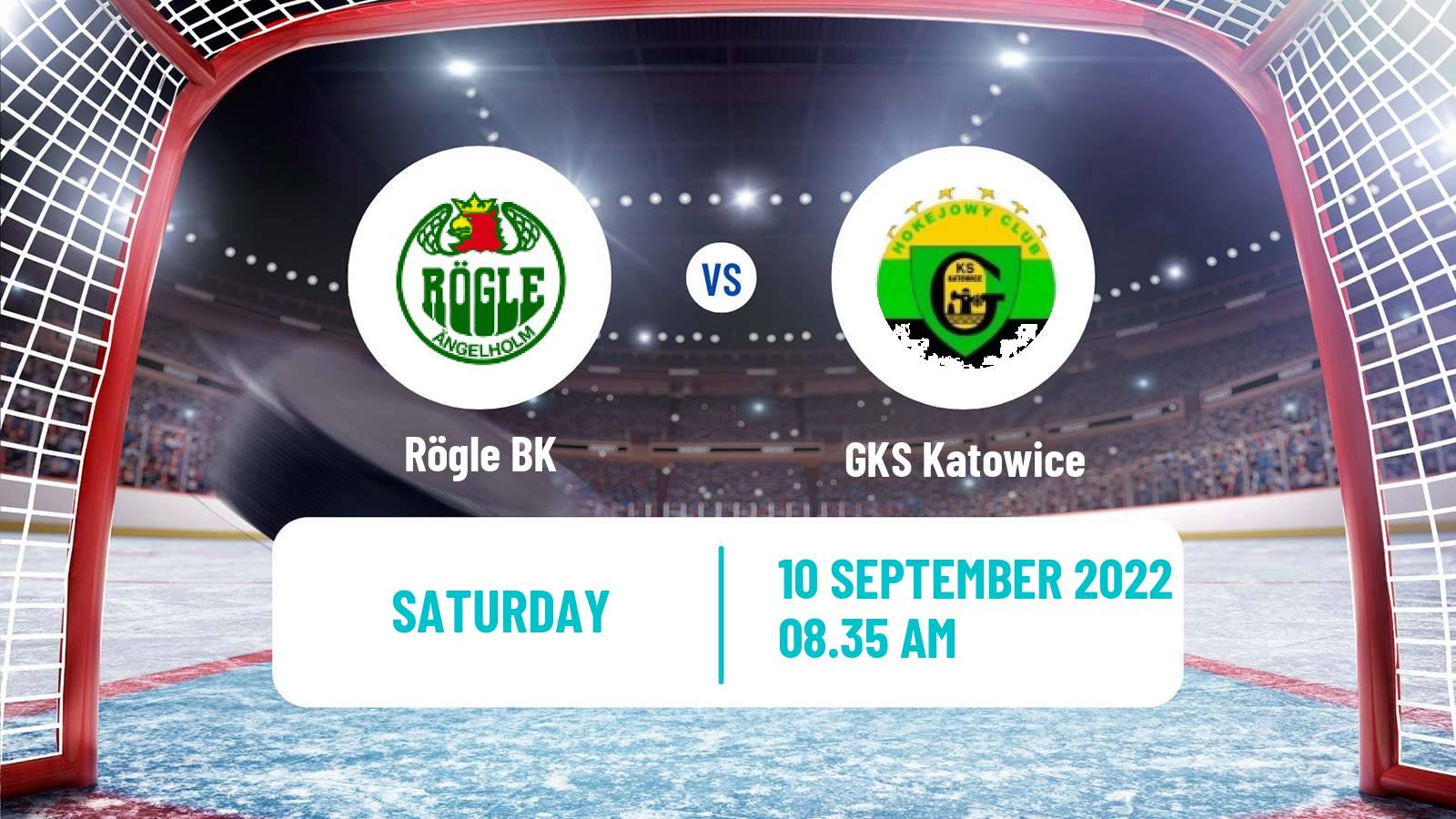 Hockey Champions League Ice Hockey Rögle - GKS Katowice